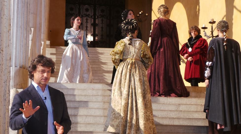 Alberto Angela alla scoperta dei segreti degli Estensi