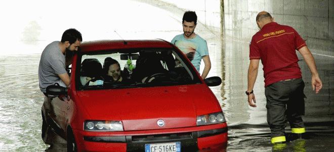 ALLERTA METEO Pioggia e grandine in città: il resoconto dei danni 