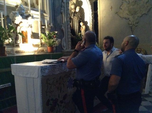 Furto sacrilego nella chiesa del vecchio ospedale 