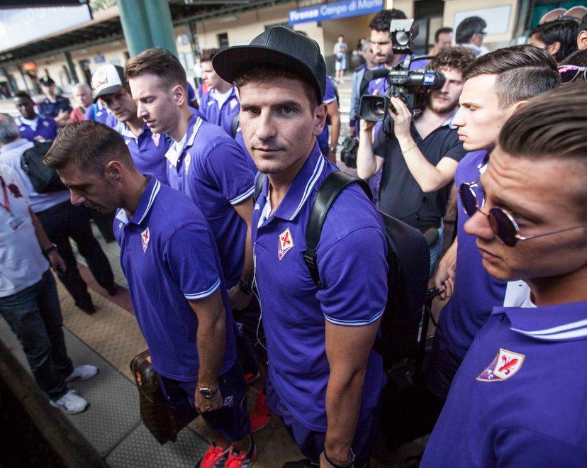 La Fiorentina partita per il ritiro di Moena 