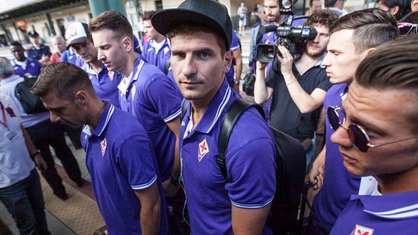 La Fiorentina partita per il ritiro di Moena
