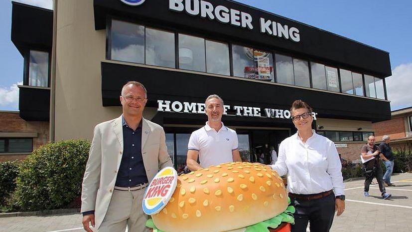 A Empoli scoppia la Burger King-mania e porta 25 posti di lavoro