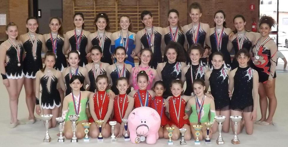 Una pioggia di medaglie per la Ginnastica Ponsacco