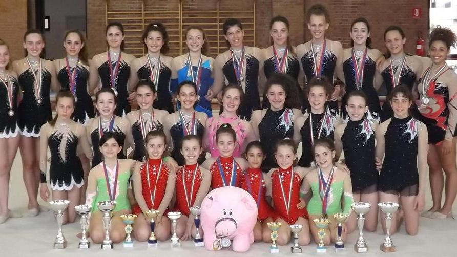 Una pioggia di medaglie per la Ginnastica Ponsacco