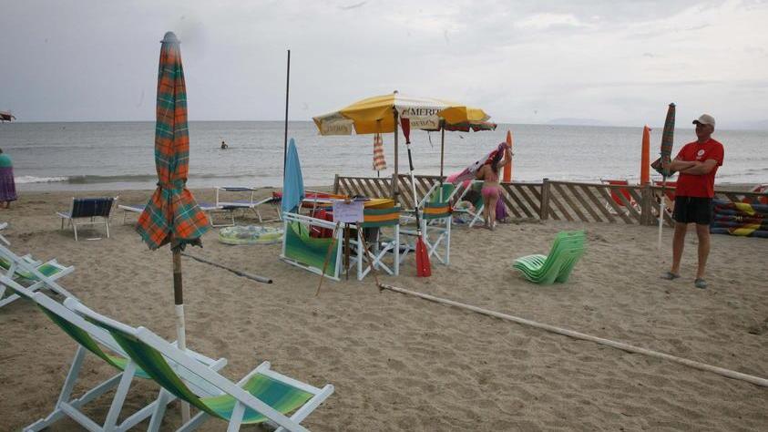 Il pasticcio della spiaggia del molo