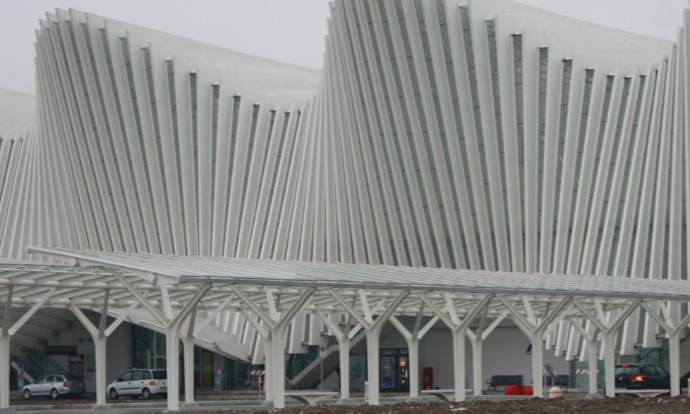 La stazione mediopadana e i collegamenti infrastrutturali
