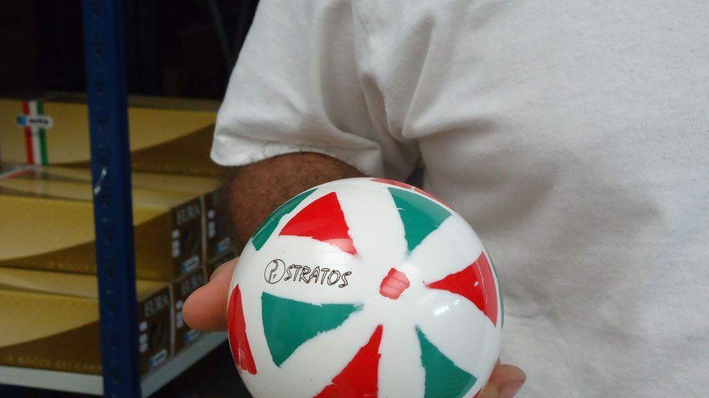Una delle bocce prodotte dalla Perfetta