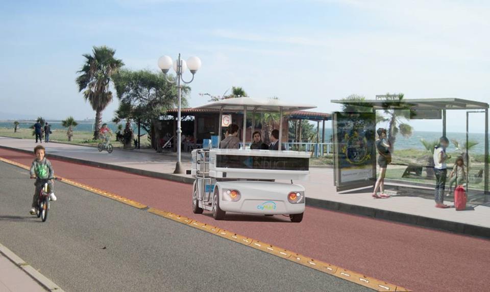 Bus senza autista: comincia a Oristano la prima sperimentazione europea 