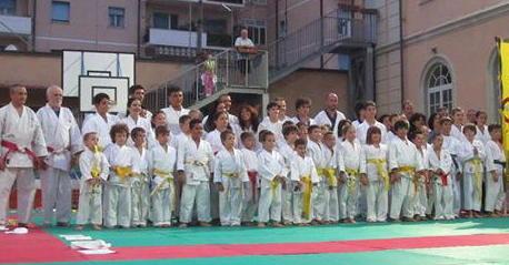 La scuola Fujiyama premia gli atleti più bravi 