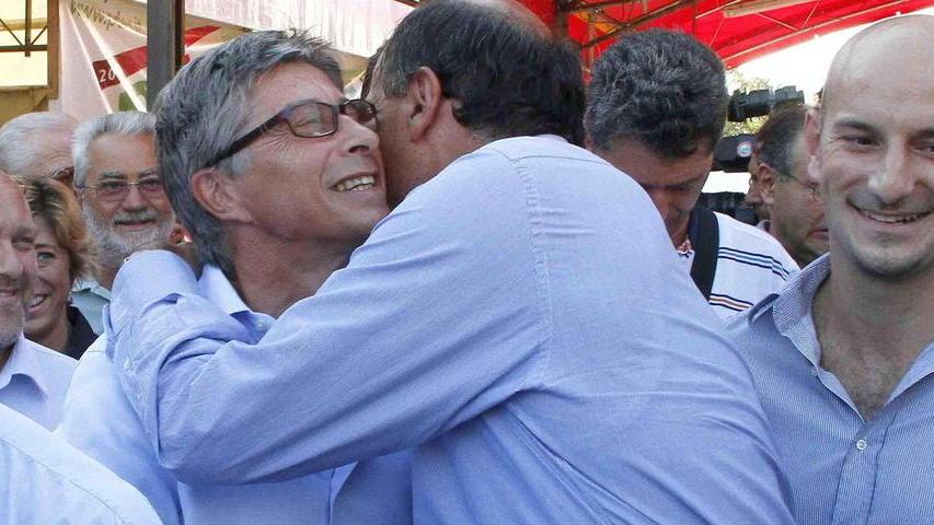 Calvano deve frenare Errani gli rallenta la corsa