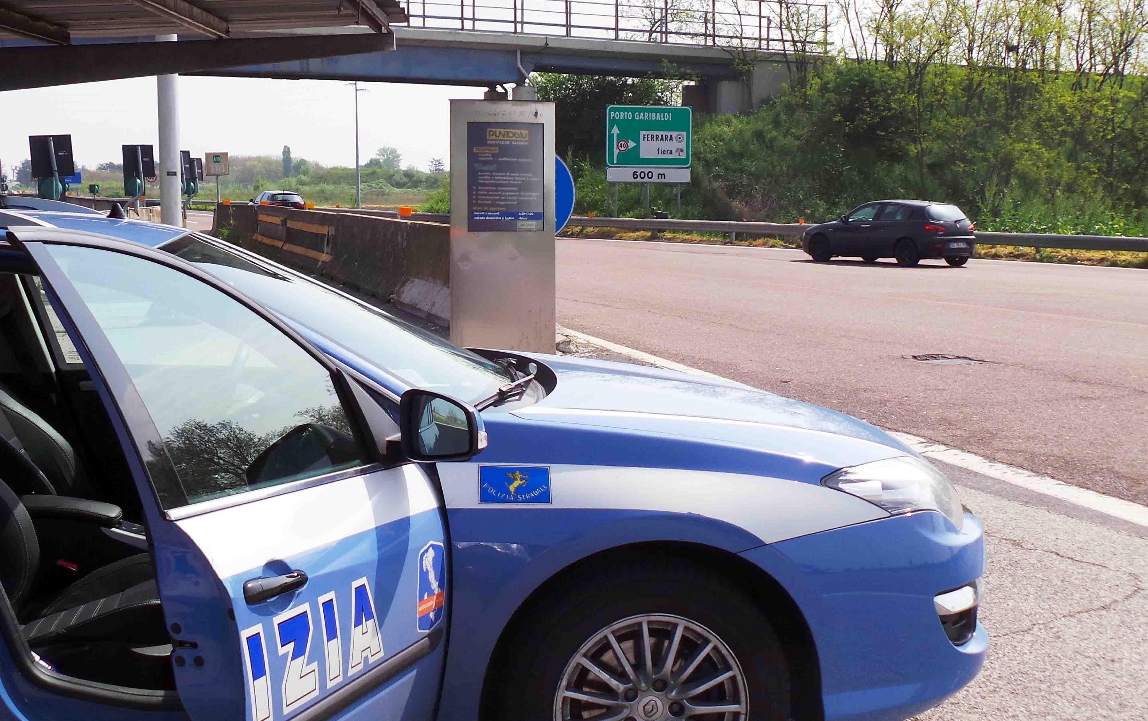 Un controllo della polizia