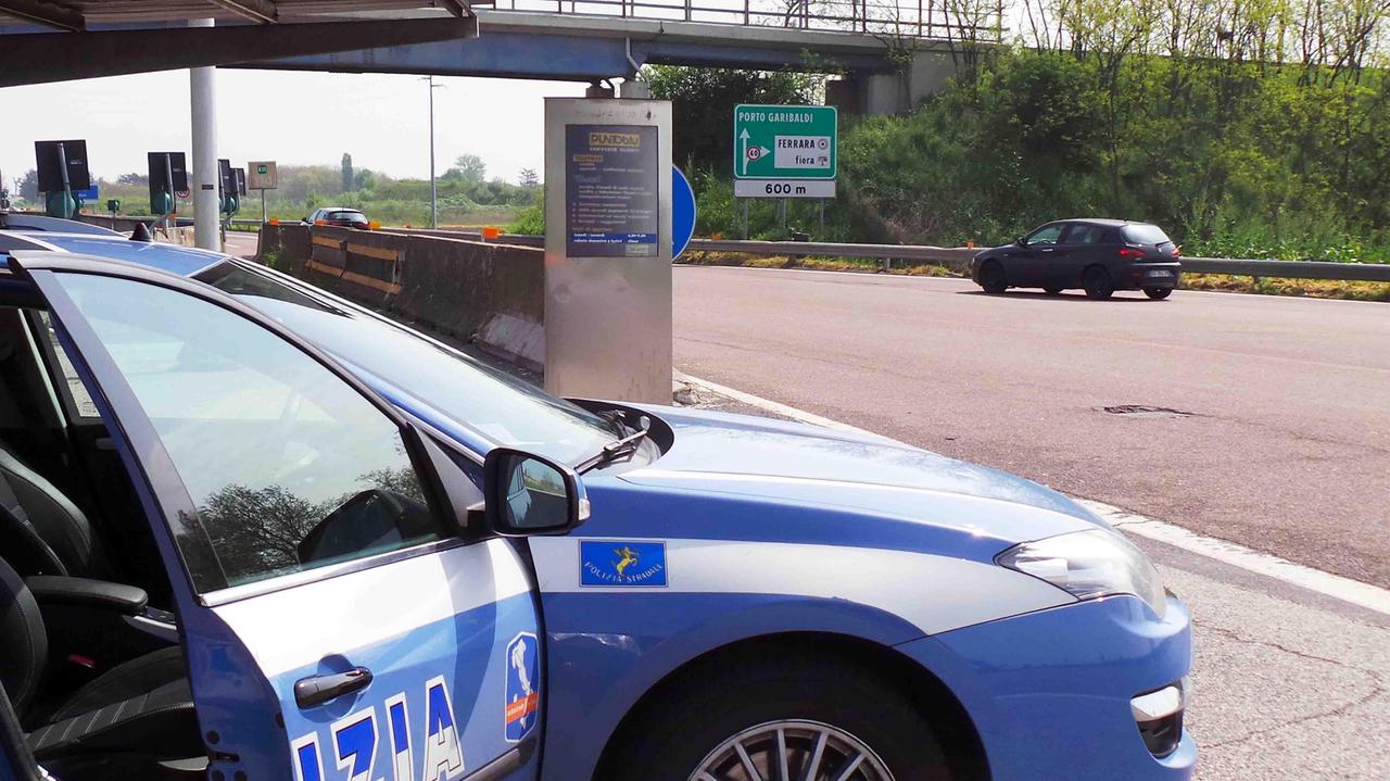 Un controllo della polizia