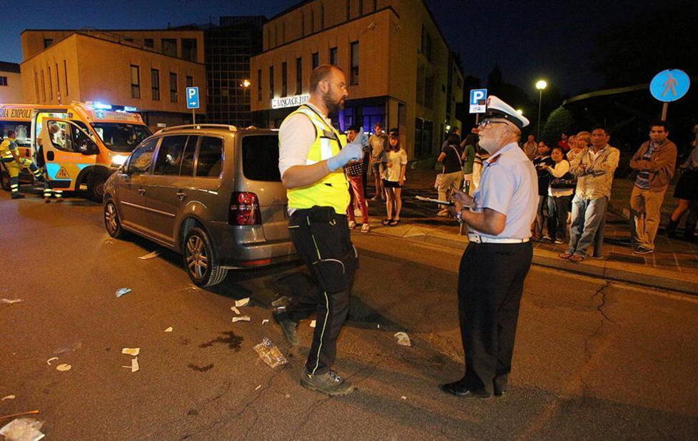 Grave coppia investita in centro 