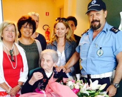 Ada Ansaloni ha festeggiato 103 anni