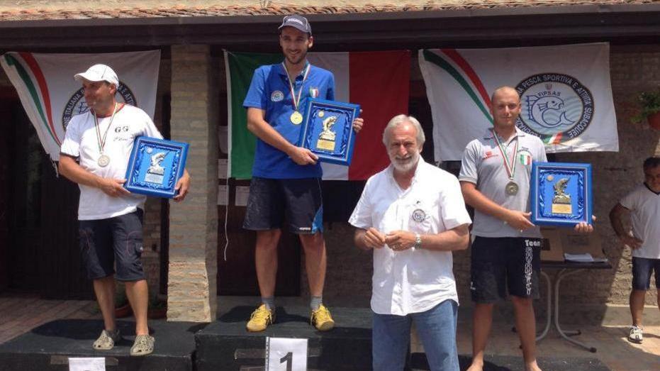 Guido Tosi tricolore di pesca al colpo