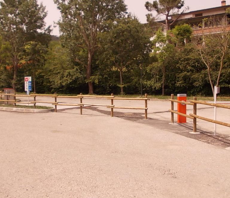 Un’area attrezzata per i camper 
