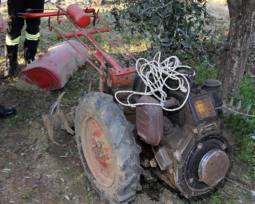 Anziano si ferisce col motocoltivatore a Monterappoli, arriva Pegaso 