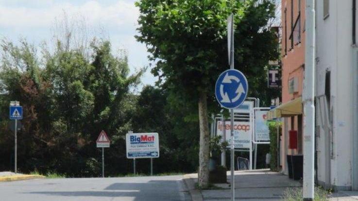 Incrocio a rischio per uno scherzo