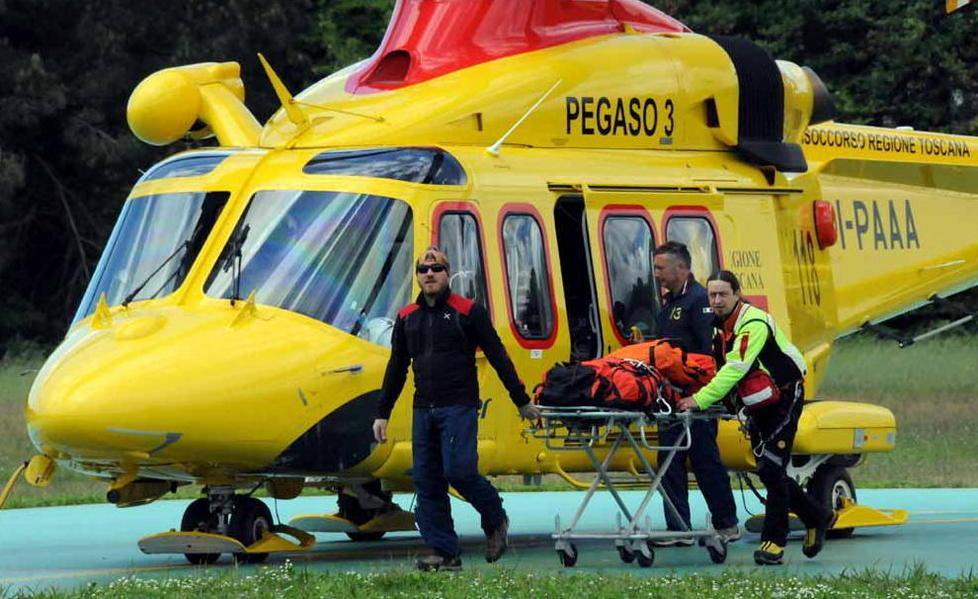 Anziano si ferisce col motocoltivatore