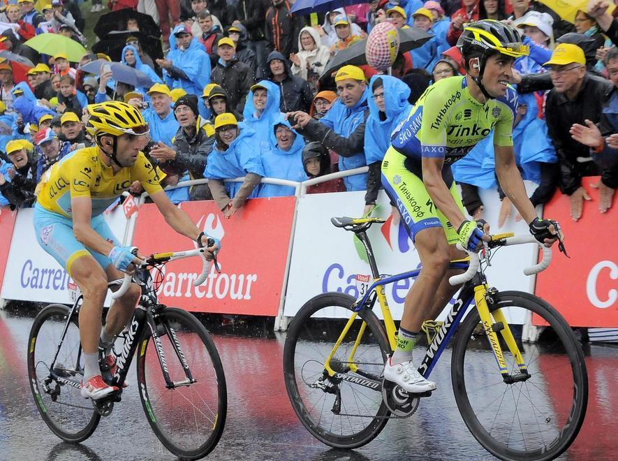 Contador prova l’agguato, Nibali non ci casca 