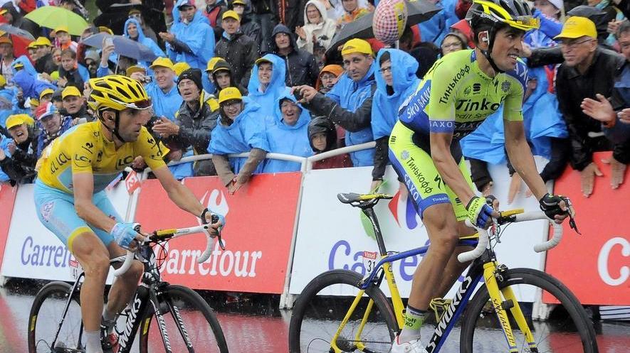 Contador prova l’agguato, Nibali non ci casca