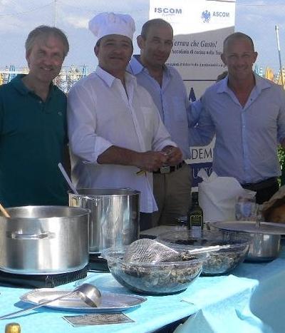 Prodotti tipici in riva al mare 