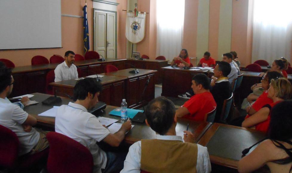 SCANDIANO»LA CRISI DELLA CERAMICA