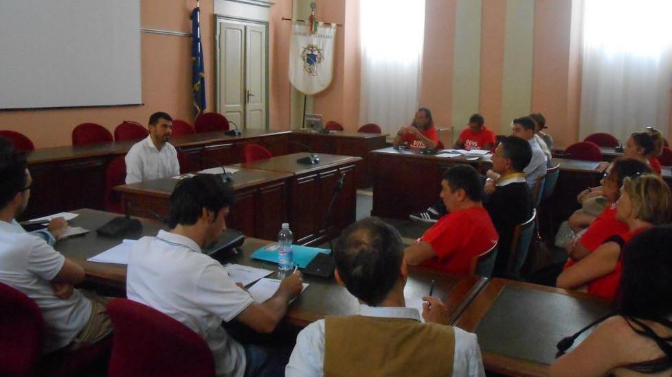 SCANDIANO»LA CRISI DELLA CERAMICA