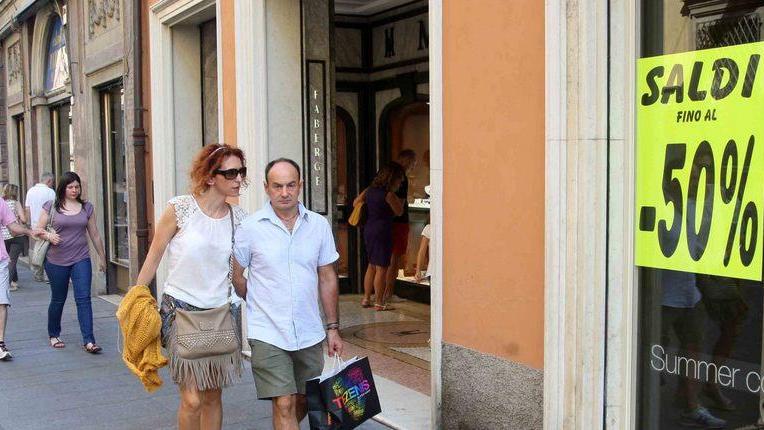 I saldi partiti con il freno tirato