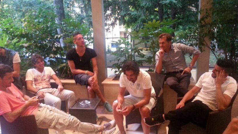 I canarini si sono ritrovati al Park Hotel