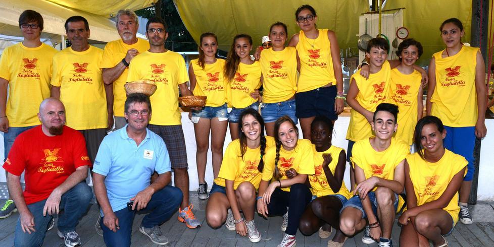 In migliaia la sera a Solara per la Sagra della tagliatella