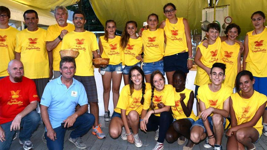 In migliaia la sera a Solara per la Sagra della tagliatella