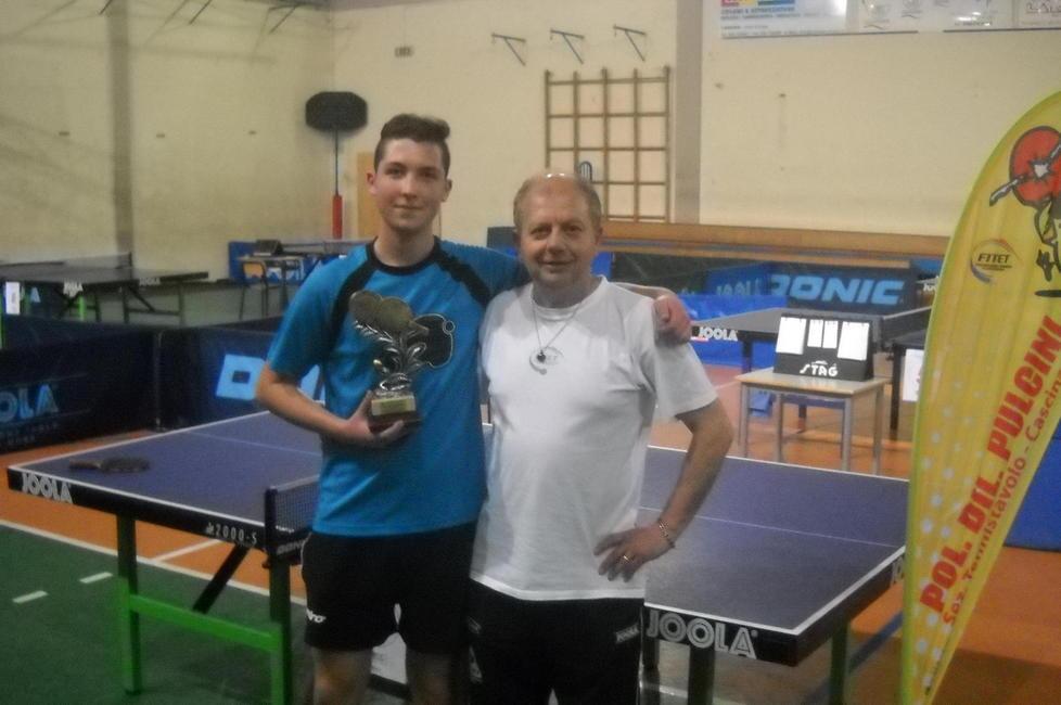 A Cascina il tennistavolo sale ancora sul podio 