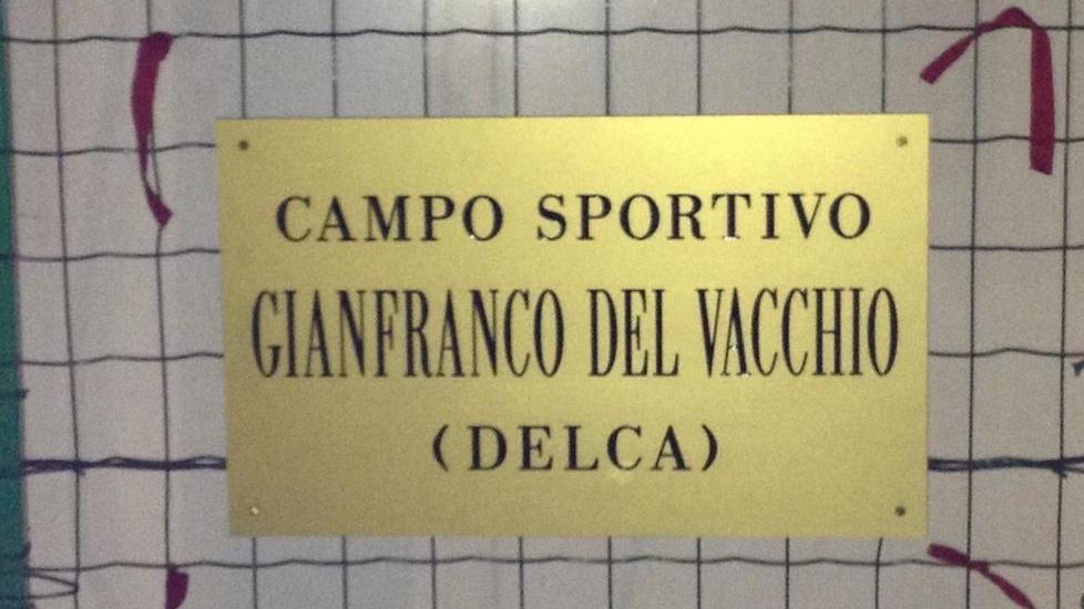 Campo dedicato a Del Vacchio alla pol. Morane