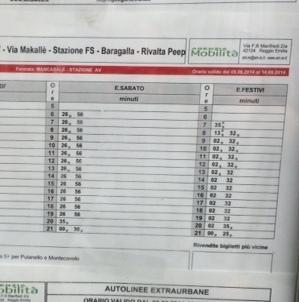 Mediopadana, il bus arriva ma l’orario lo fa l’autista 