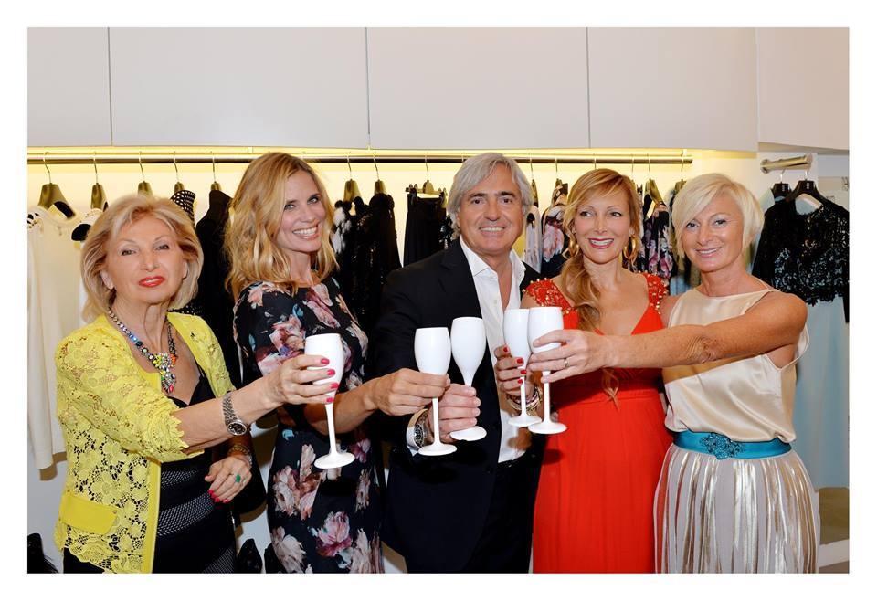 Parata di vip per Maria Grazia Severi