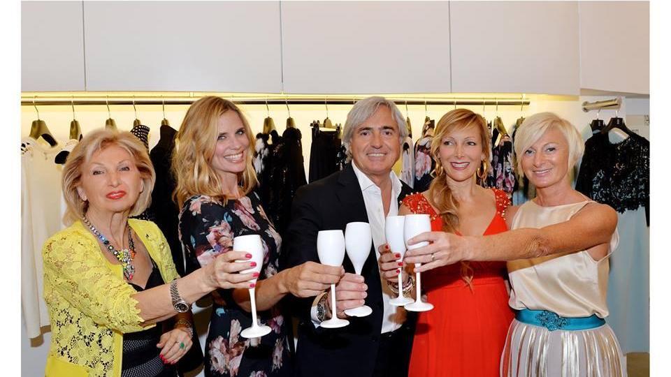 Parata di vip per Maria Grazia Severi