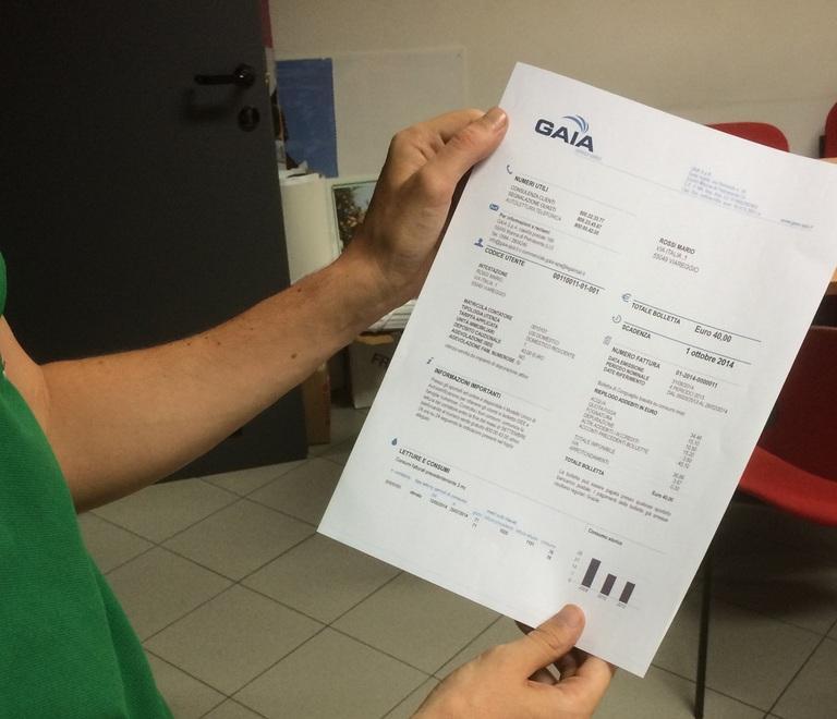 La bolletta di Gaia diventa trasparente (e un po’ più cara) 