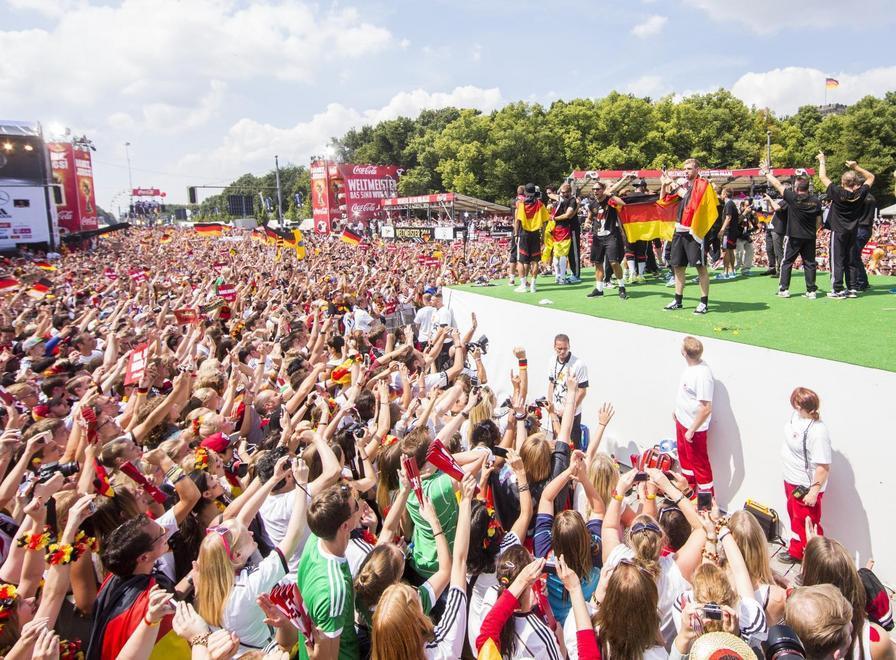 Tripudio Germania, Berlino in festa 