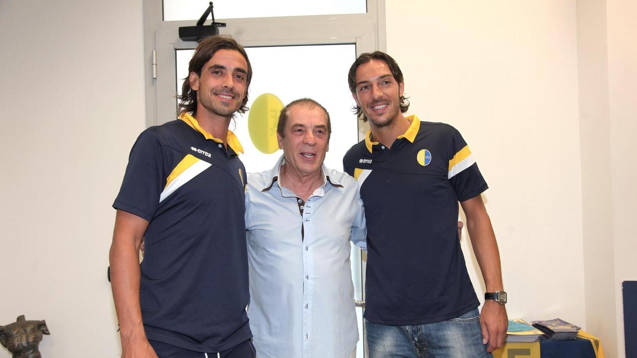 Ferrari con Granoche e Caliendo