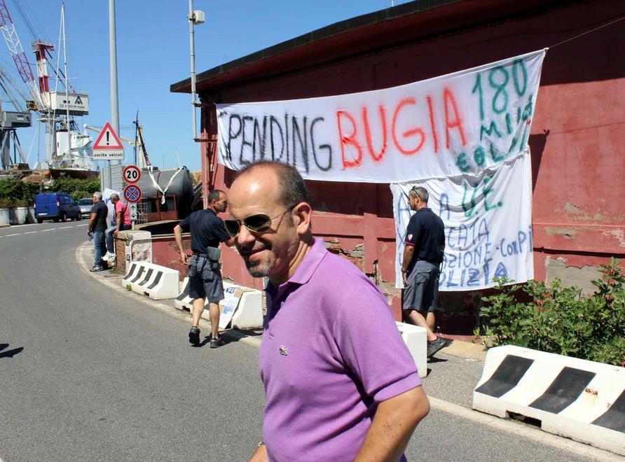 La casermetta Polmare verso lo spostamento 