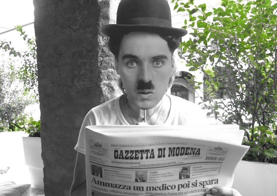 Maurizio Baroni celebra il mito di Charlie Chaplin