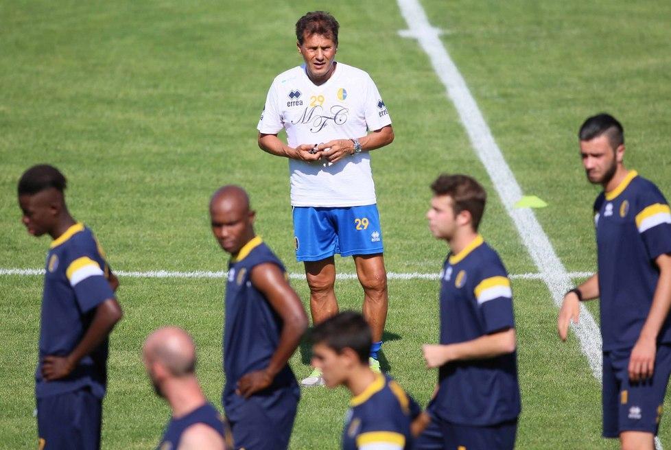 Novellino: «La promessa? Lavorare per vincere» 
