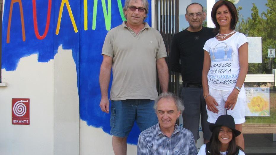 All’Auxing in mostra i quadri di una bimba di nove anni