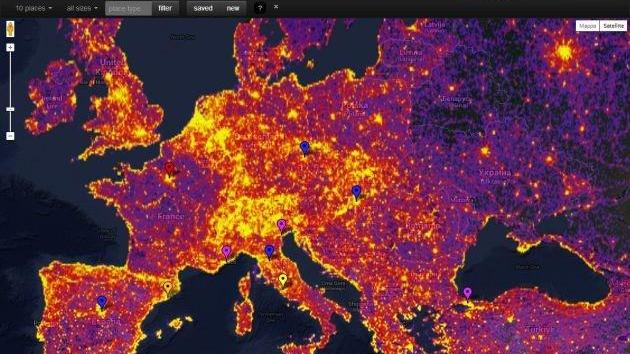 Sightsmap, la mappa termica con i luoghi più fotografati a Modena