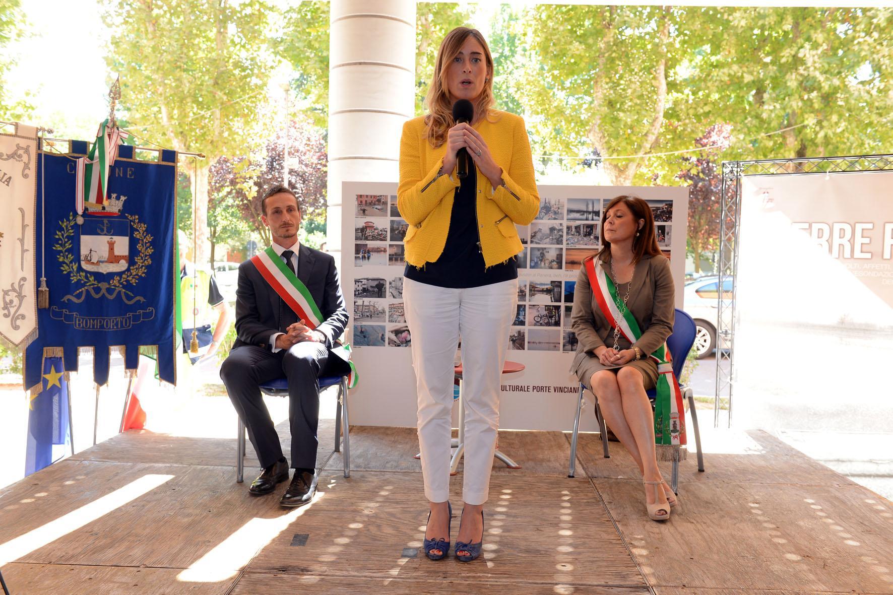 Il ministro Boschi alla festa del ringraziamento
