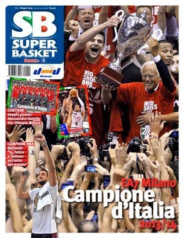  In edicola il nuovo Superbasket dedicato ai protagonisti della stagione 
