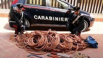 I ladri di rame costano 70mila euro