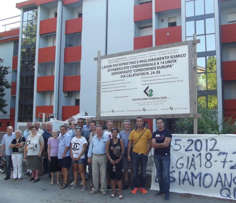 Riconsegnato il palazzo a 14 famiglie 