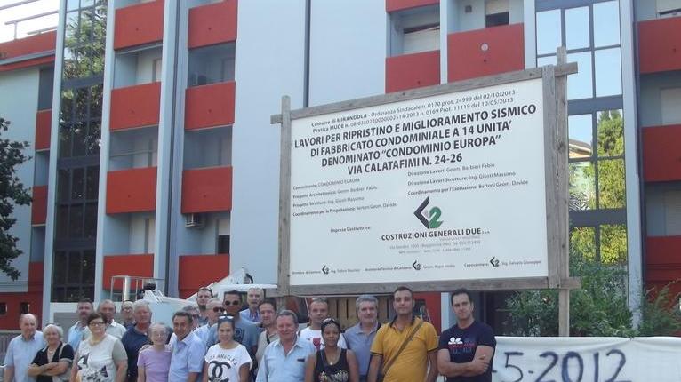 Riconsegnato il palazzo a 14 famiglie